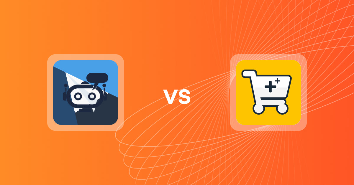Shopify Upsell and Cross-Sell Apps: RevoChat: AI Sales Chatbot vs Amai Upsell+ Volume Discounts