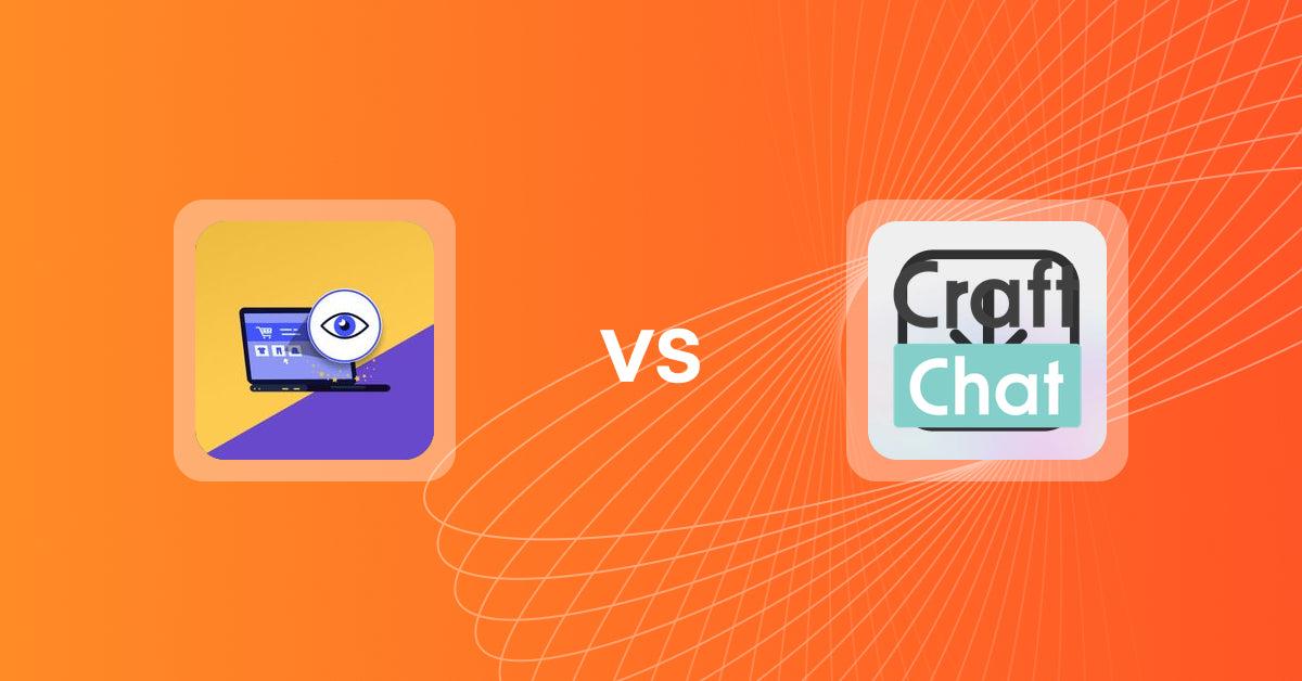 Shopify Upsell and Cross-sell Apps: ReVisit‑Recent Viewed Products vs CraftChat:Convert Chat to Sale