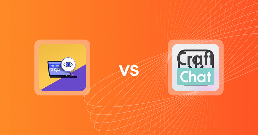 Shopify Upsell and Cross-sell Apps: ReVisit‑Recent Viewed Products vs CraftChat:Convert Chat to Sale
