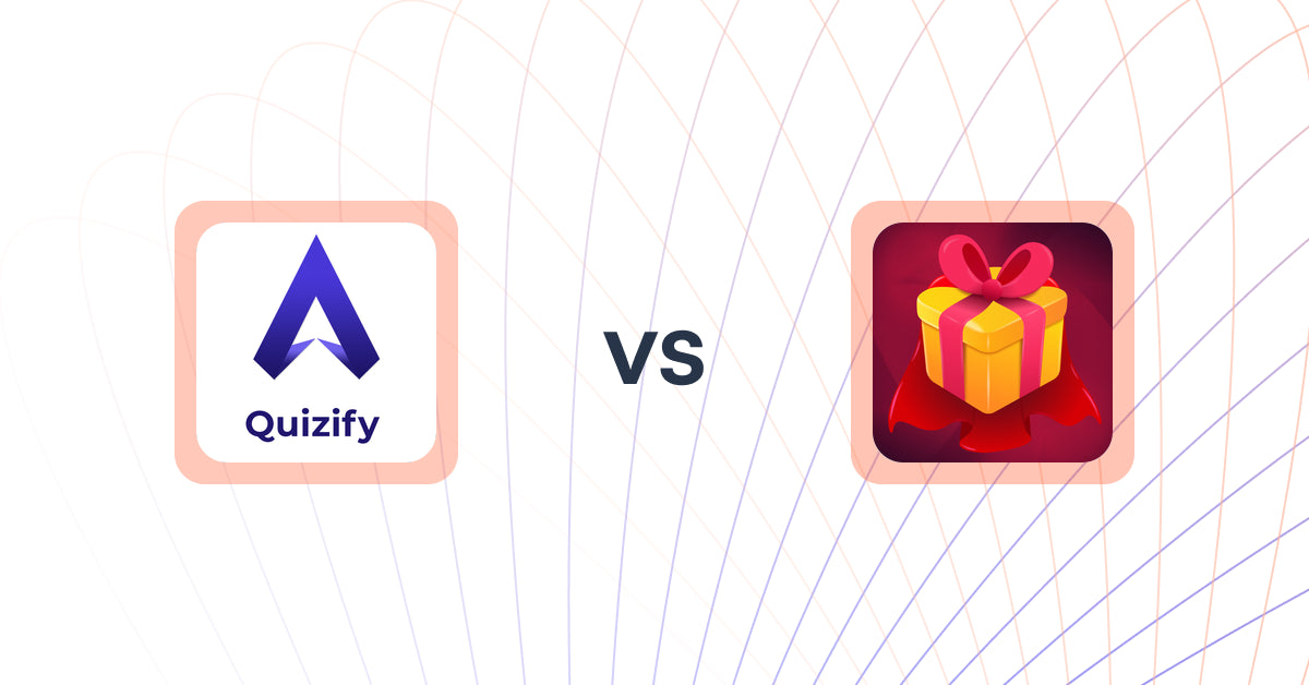 Shopify Upsell and Cross-sell Apps: Quizify ‑ Product Quiz Builder vs Super: Gift Wrap, Gift Message