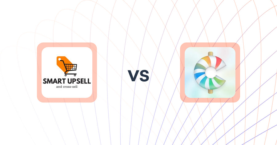 Shopify Upsell and Cross-Sell Apps: Smart Upsell vs CartCandy ‑ Upsell & Drawer