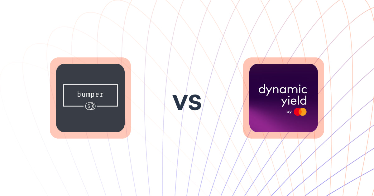 Shopify Upsell and Cross-sell Apps: bumper vs Dynamic Yield by Mastercard