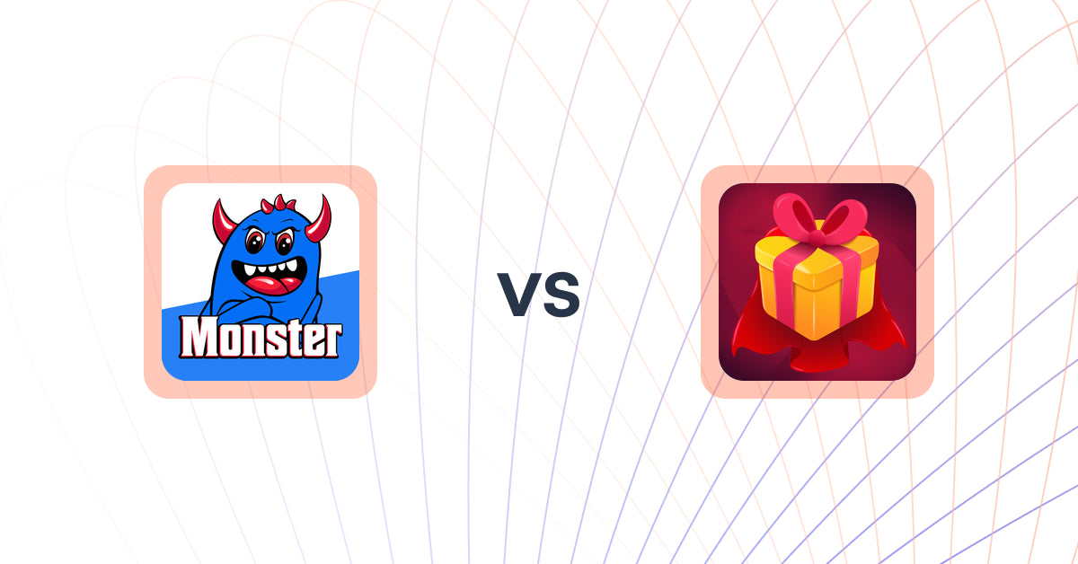 Shopify Upsell and Cross-sell Apps: Monster Post Purchase Upsells vs Super: Gift Wrap, Gift Message