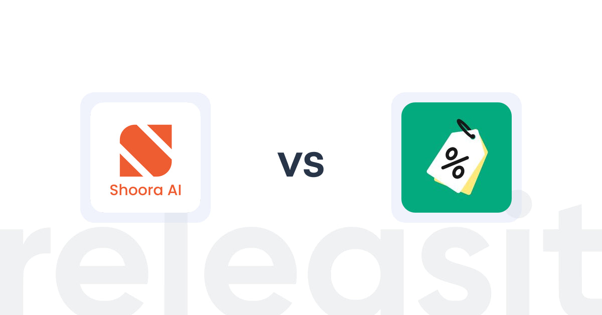 Shopify Upsell and Cross-sell Apps: Shoora Product Recommendations vs Discounty: Bulk Discount Sales