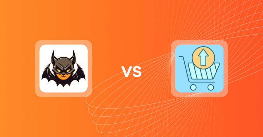 Shopify Upsell and Cross-sell Apps: Frequently Bought Together Bat vs. Upsell Maxx