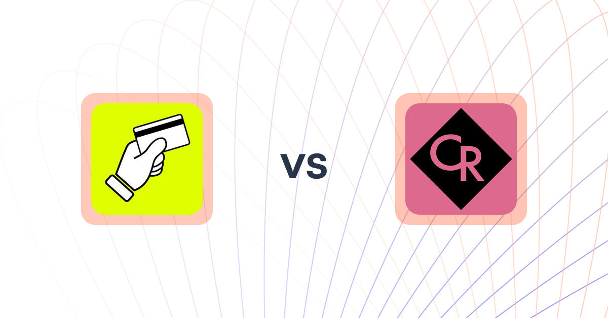 Shopify Upsell and Cross-Sell Apps: CartFee: Add Credit Card Fees vs CV Recommend