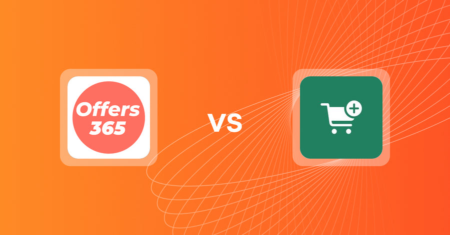 Shopify Upsell and Cross-sell Apps: Offers365 Post Purchase Upsell vs Checkout Upsell by Code Ninjas