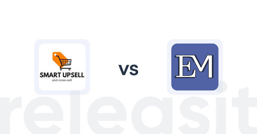 Shopify Upsell and Cross-Sell Apps: Smart Upsell vs. Expert Minute