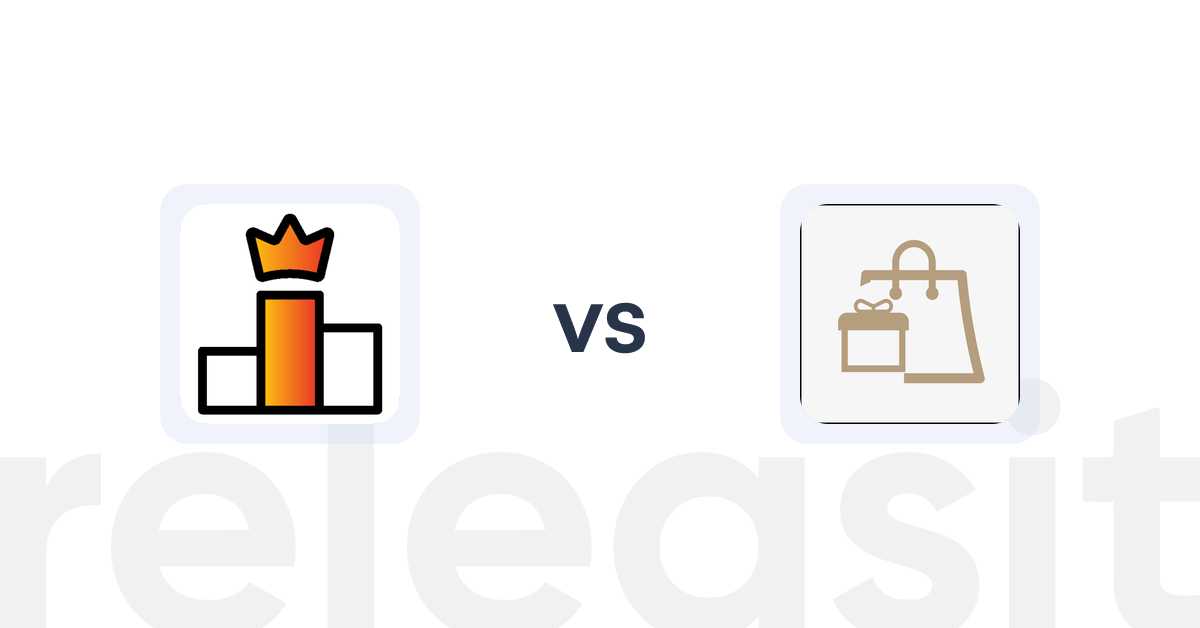 Shopify Upsell and Cross-Sell Apps: Rank King: Best Seller Ranking vs. PROXATION ‑ Freebie Upsell
