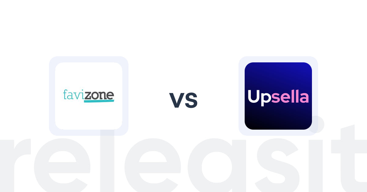 Shopify Upsell and Cross-Sell Apps: Favizone: upsell & cross‑sell vs Upsella