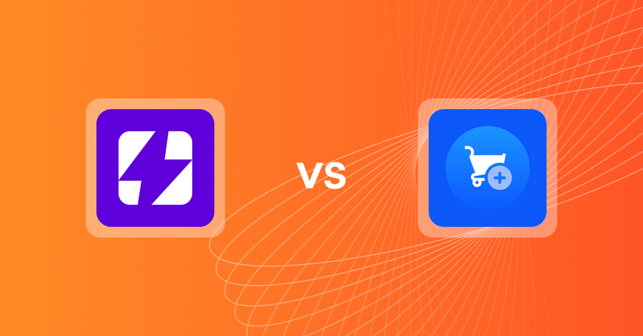 Shopify Upsell and Cross-Sell Apps: Boost: Free Shipping Banner vs. Wizy Product Recommendation