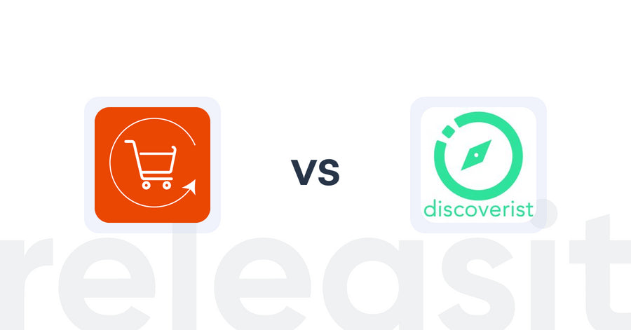 Shopify Upsell and Cross-Sell Apps: Enorm Post Purchase Upsell Pro vs Discoverist AI Recommendations