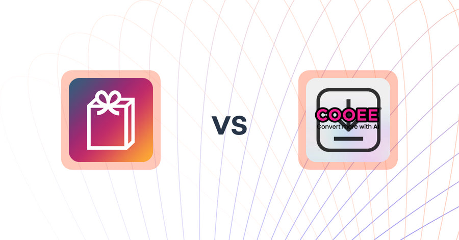 Shopify Upsell and Cross-sell Apps: Paloma: Sell in Instagram DMs vs Cooee AI: Popup, Upsell, Engage