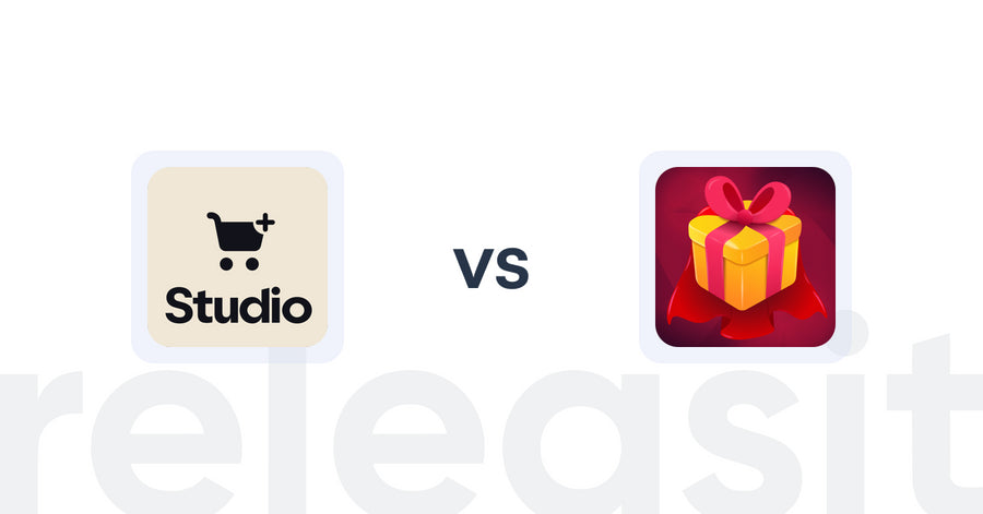 Shopify Upsell and Cross-sell Apps: Checkout Upsell by Studio vs Super: Gift Wrap, Gift Message