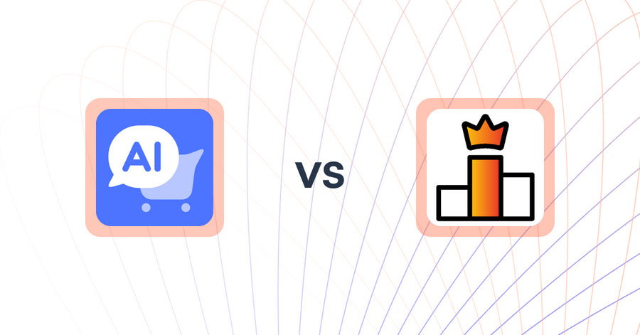 Shopify Upsell and Cross-Sell Apps: AI Chatbot +GPT4 ‑ Wiseshoppal vs Rank King: Best Seller Ranking