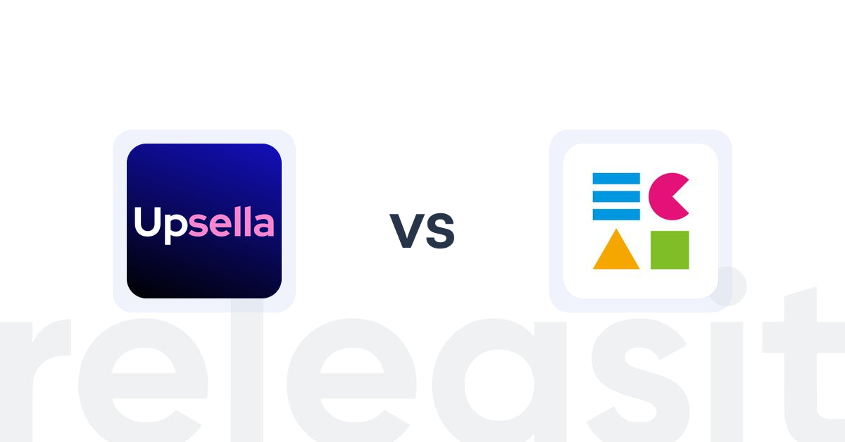 Shopify Upsell and Cross-sell Apps: Upsella vs ECAI
