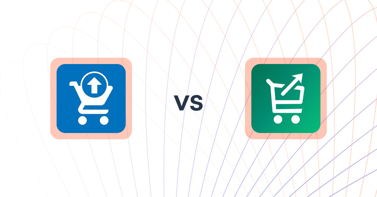 Shopify Upsell and Cross-sell Apps: Ecom Cart Upsell Elite vs Simply Cartbooster