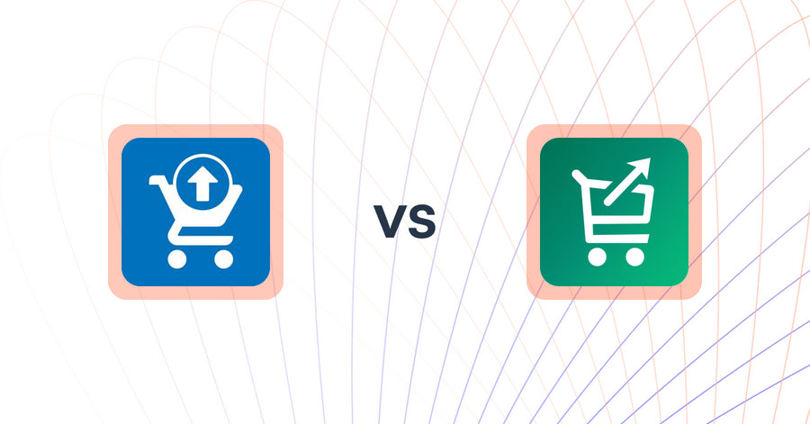 Shopify Upsell and Cross-sell Apps: Ecom Cart Upsell Elite vs Simply Cartbooster