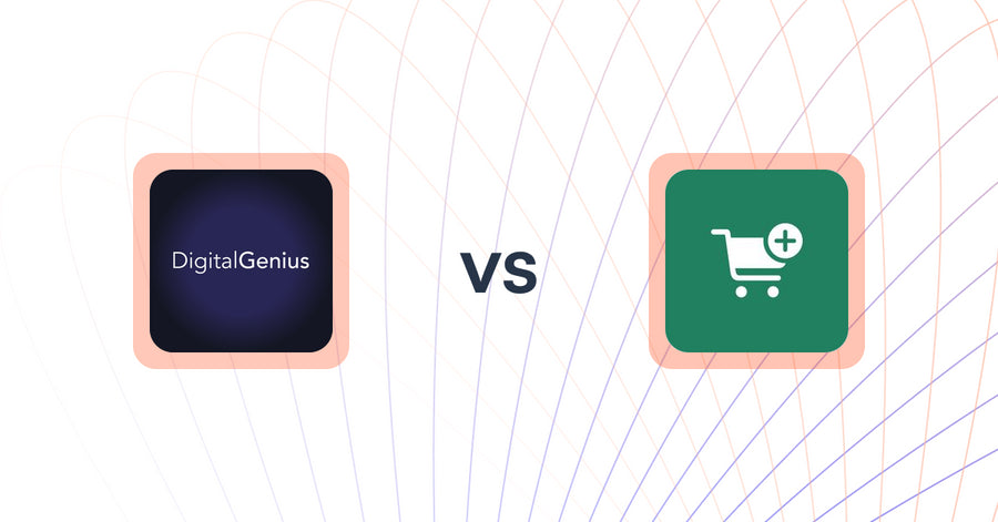 Shopify Upsell and Cross-sell Apps: DigitalGenius vs Checkout Upsell by Code Ninjas