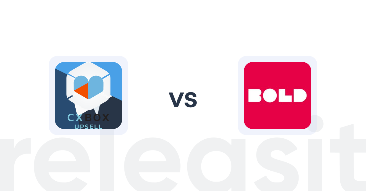 Shopify Upsell and Cross-sell Apps: CXBOX vs BOLD Subscriptions