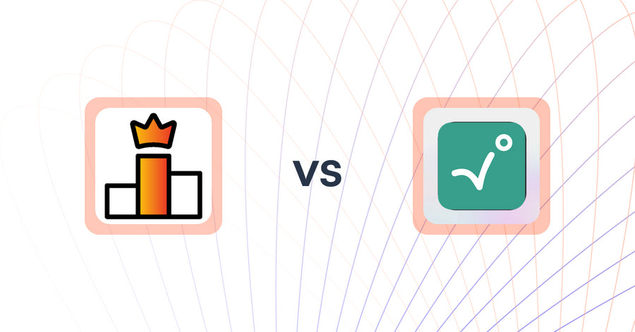 Shopify Upsell and Cross-sell Apps: Rank King: Best Seller Ranking vs RecoBounce ‑ Recover Traffic