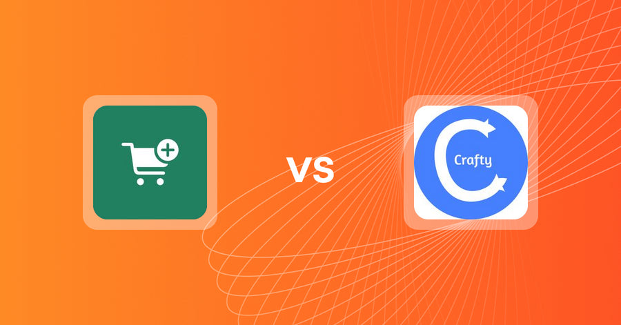 Shopify Upsell and Cross-sell Apps: Checkout Upsell by Code Ninjas vs Product Recommendations‑Crafty