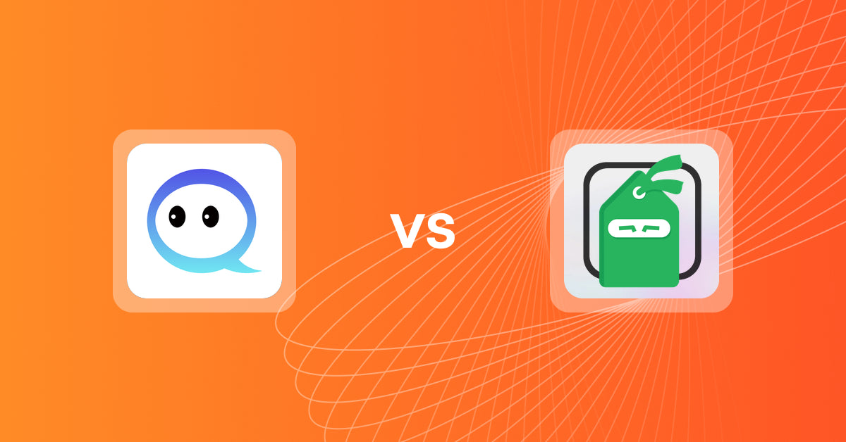 Shopify Upsell and Cross-sell Apps: VanChat AI Chatbot & Live Chat vs Discount Ninja Promo Engine