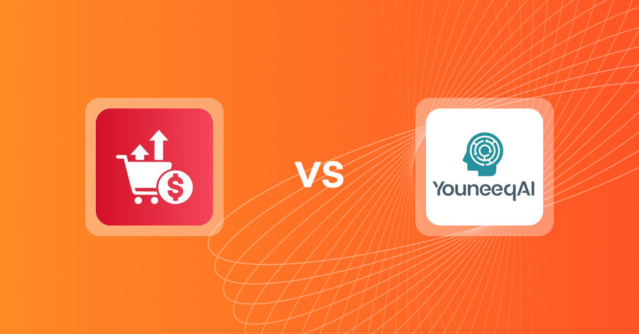 Shopify Upsell and Cross-sell Apps: Dynamic Checkout Upsell vs Youneeq AI Personalization