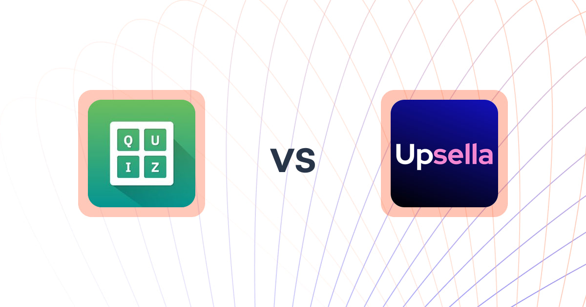 Shopify Upsell and Cross-sell Apps: Quiz Buddy ‑ Product Quiz vs Upsella