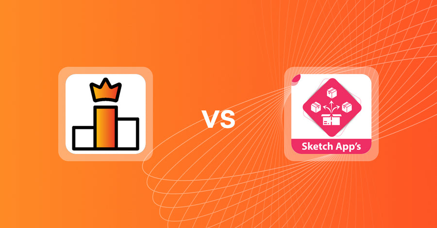 Shopify Upsell and Cross-sell Apps: Rank King: Best Seller Ranking vs Show Related Products