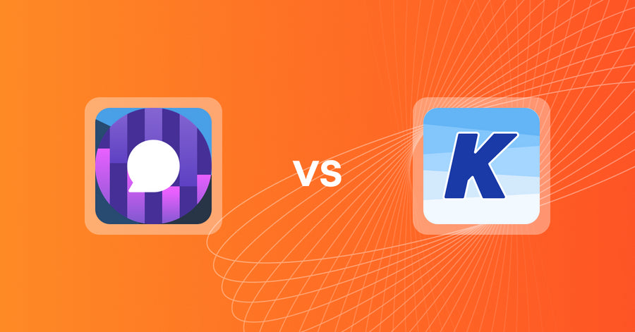 Shopify Upsell and Cross-Sell Apps: iAdvize: AI Shopping Assistant vs. K: Cross Sell Related Products