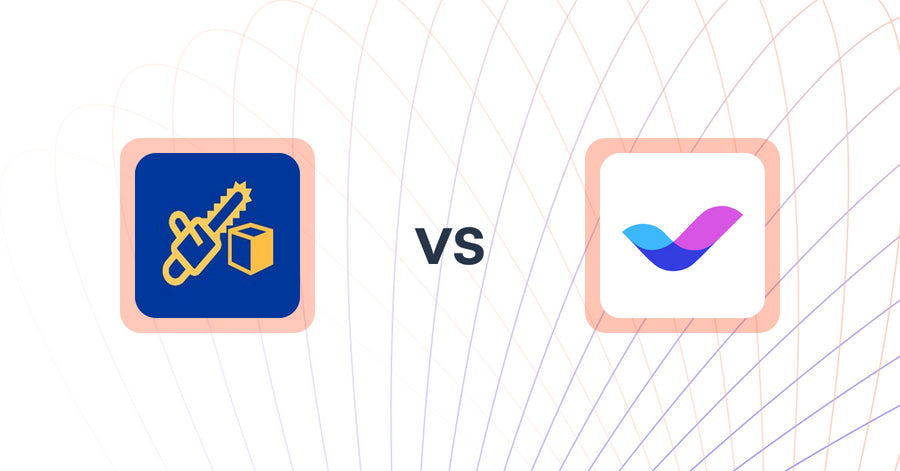 Shopify Upsell and Cross-sell Apps: Combo Wise | Bundle & Discount vs. Veda Landing Page Builder