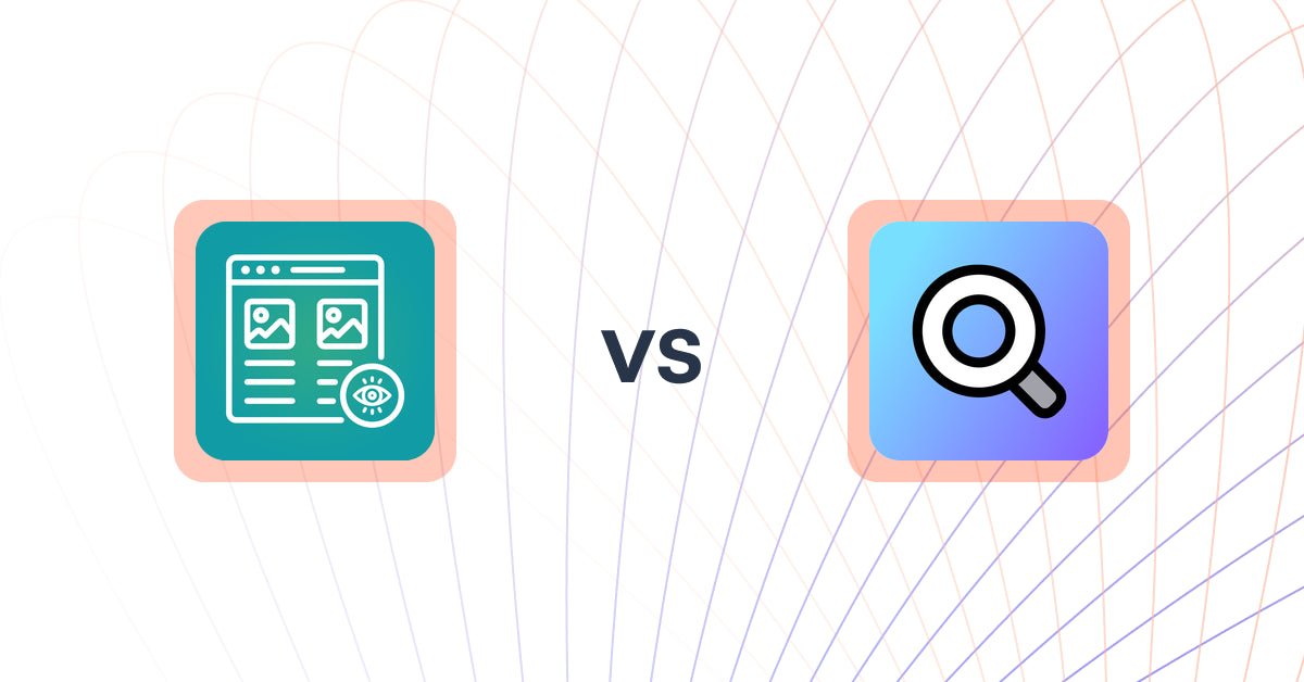 Shopify Upsell and Cross-sell Apps: Qe Recently Viewed vs Shopify Search & Discovery