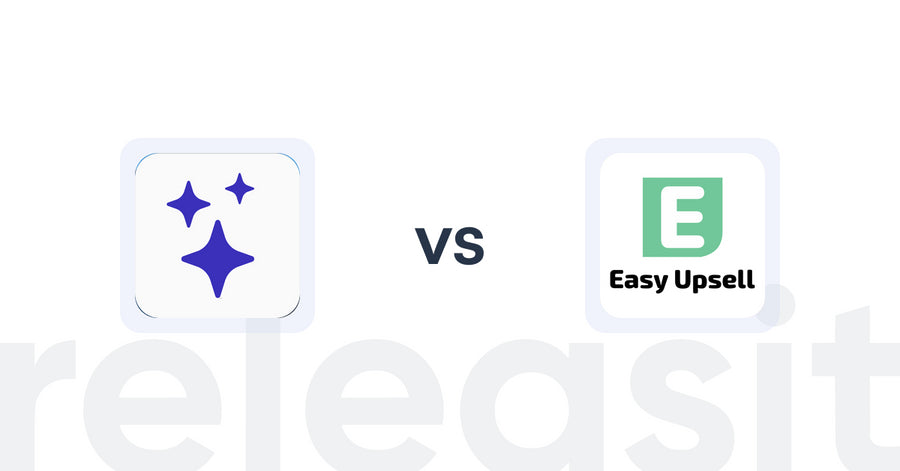Shopify Upsell and Cross-Sell Apps: PashasAi vs Easy Upsell
