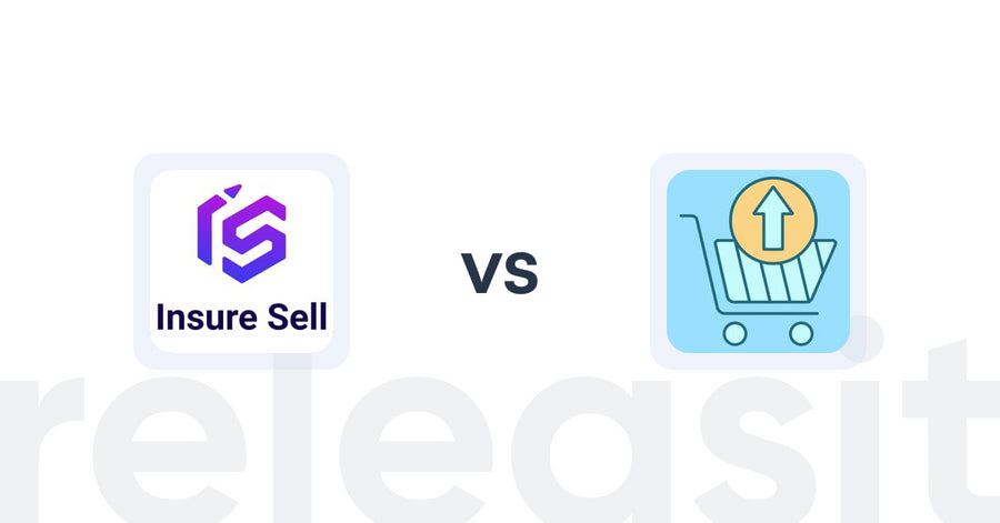 Shopify Upsell and Cross-Sell Apps: Insure Sell vs. Upsell Maxx
