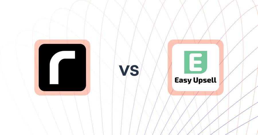 Shopify Upsell and Cross-sell Apps: Retentics: Dynamic Recommender vs Easy Upsell