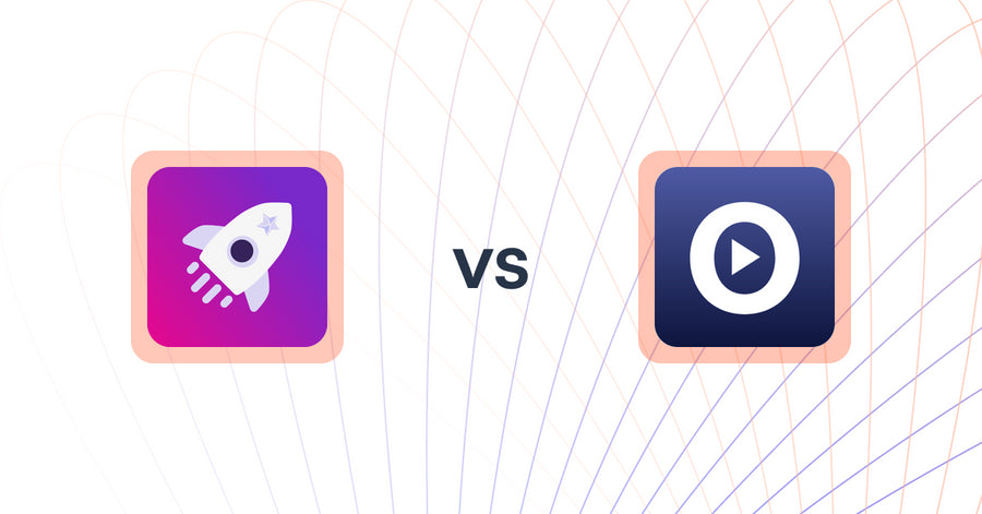 Shopify Upsell and Cross-sell Apps: AOV Booster ‑ Bundles & Upsell vs Vydio: Video Based Upsells