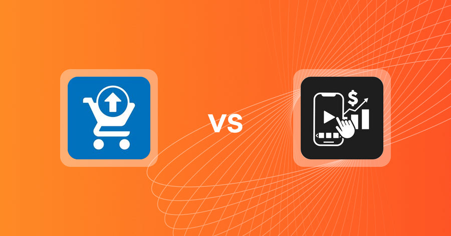 Shopify Upsell and Cross-sell Apps: Ecom Cart Upsell Elite vs Shoppable Videos‑UGC Feeds