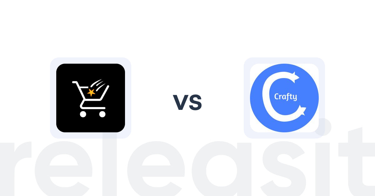 Shopify Upsell and Cross-sell Apps: Checkout Star: Improve AOV, CRO vs Product Recommendations‑Crafty