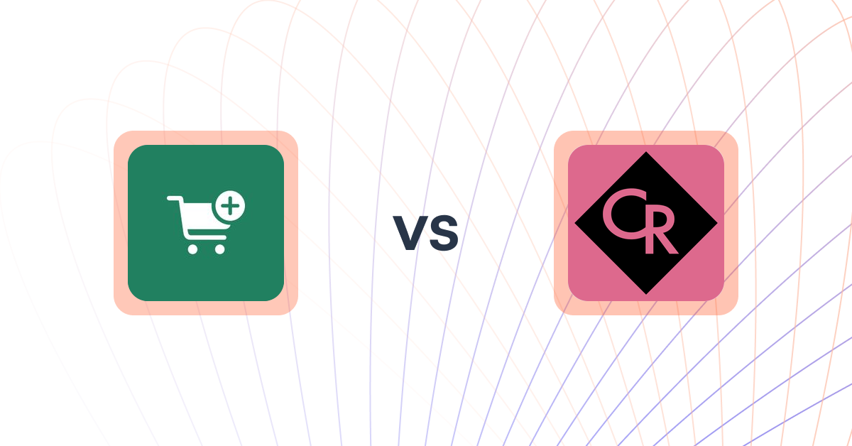 Shopify Upsell and Cross-sell Apps: Checkout Upsell by Code Ninjas vs CV Recommend
