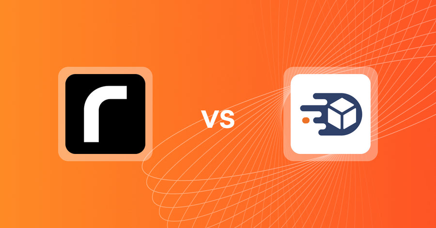 Shopify Upsell and Cross-sell Apps: Retentics: Dynamic Recommender vs TrackMage: Tracking & Upsells