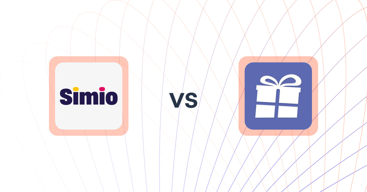 Shopify Upsell and Cross-sell Apps: Simio: WhatsApp Marketing vs Wrapin ‑ Gift Wrap & Options