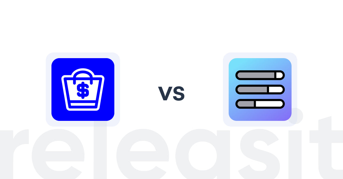 Shopify Upsell and Cross-sell Apps: BlueCart ‑ Upsell Progress Bar vs Progressify: Free Shipping Bar