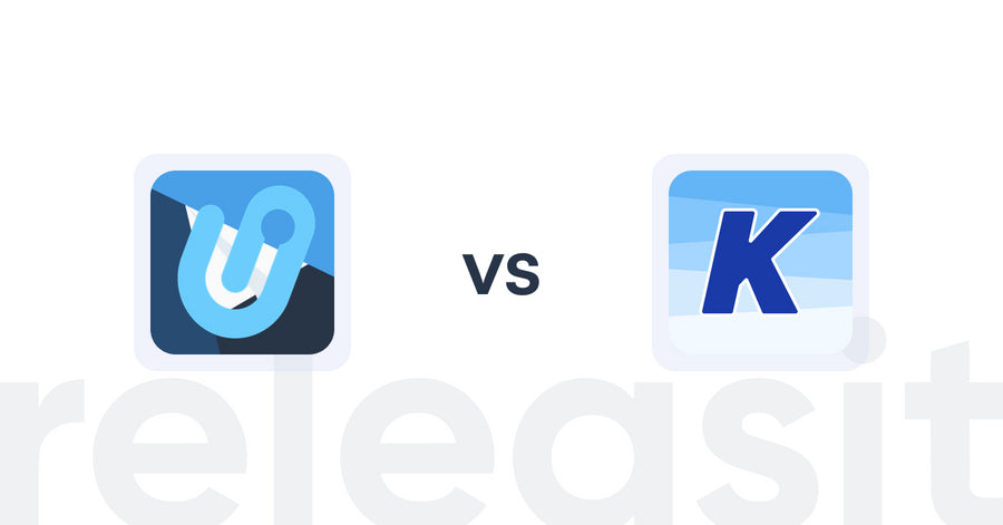 Shopify Upsell and Cross-sell Apps: Union ‑ レコメンデーション vs K: Cross Sell Related Products