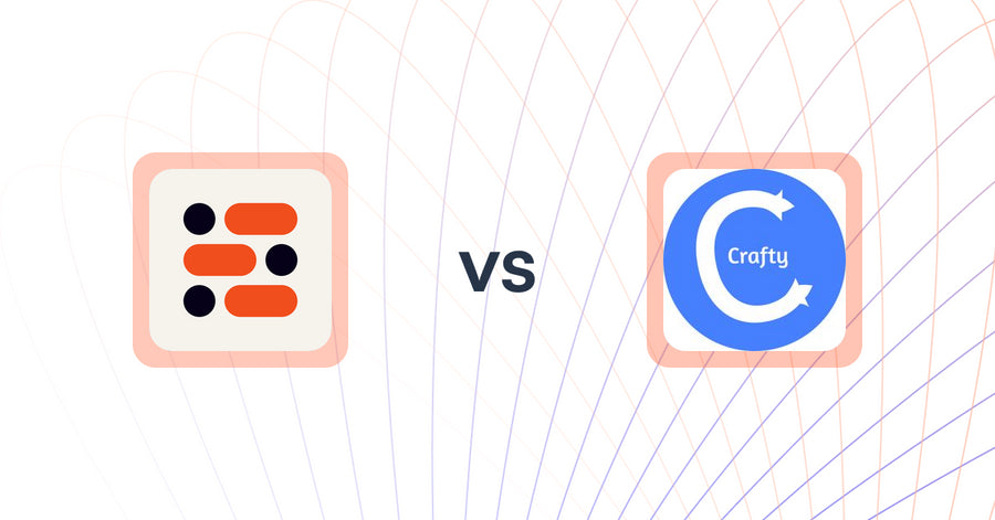 Shopify Upsell and Cross-Sell Apps: Cartel: Product Recommendation vs Product Recommendations‑Crafty