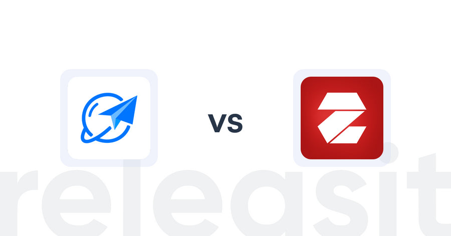 Shopify Upsell and Cross-sell Apps: TITANPush: Increase your sales vs Zotabox Promote and Convert