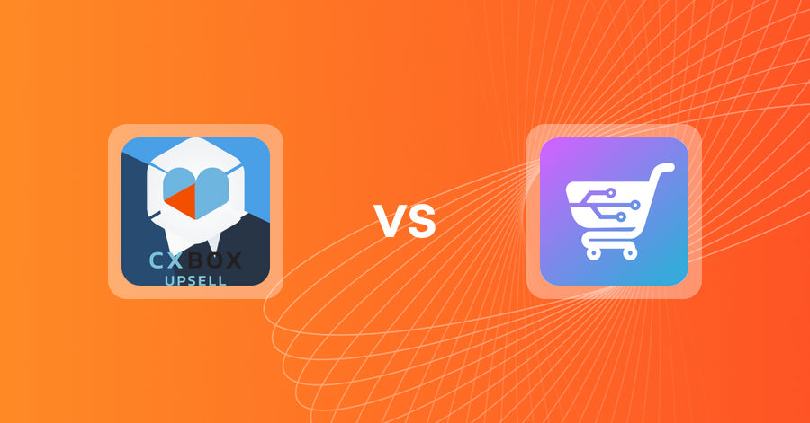 Shopify Upsell and Cross-sell Apps: CXBOX vs AI Cart & Upsell