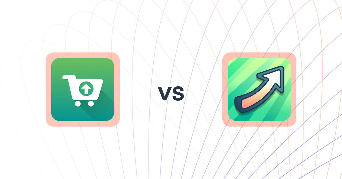 Shopify Upsell and Cross-sell Apps: Smart Suggest Pro by Essenify vs Post Purchase Upsell ‑ UF