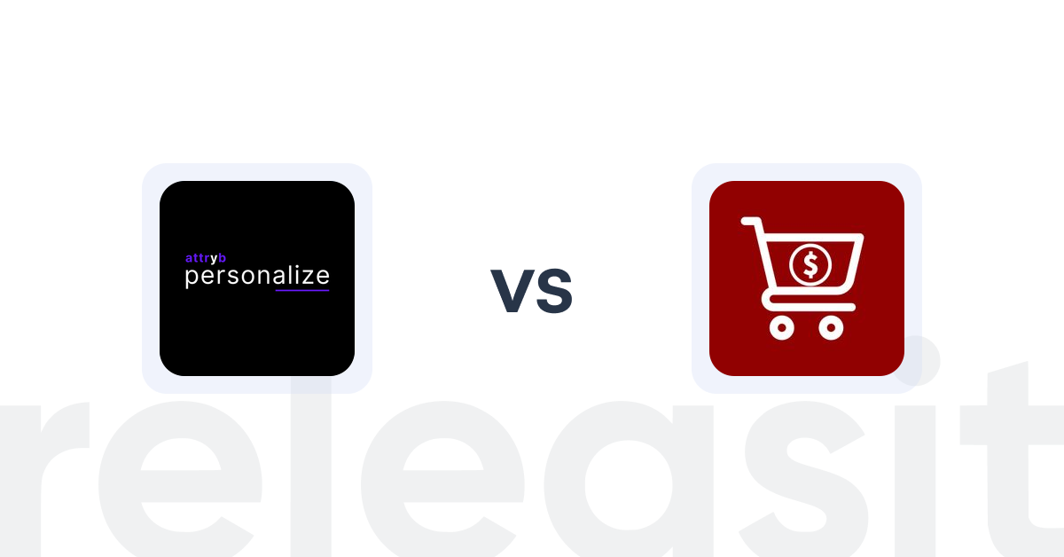 Shopify Upsell and Cross-sell Apps: Attryb Personalize vs Cross Sell Upsell Master C1G