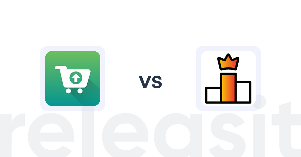 Shopify Upsell and Cross-sell Apps: Smart Suggest Pro by Essenify vs Rank King: Best Seller Ranking